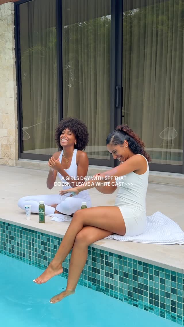 Your SPF should disappear into your skin, leaving only protection and glow. ✨